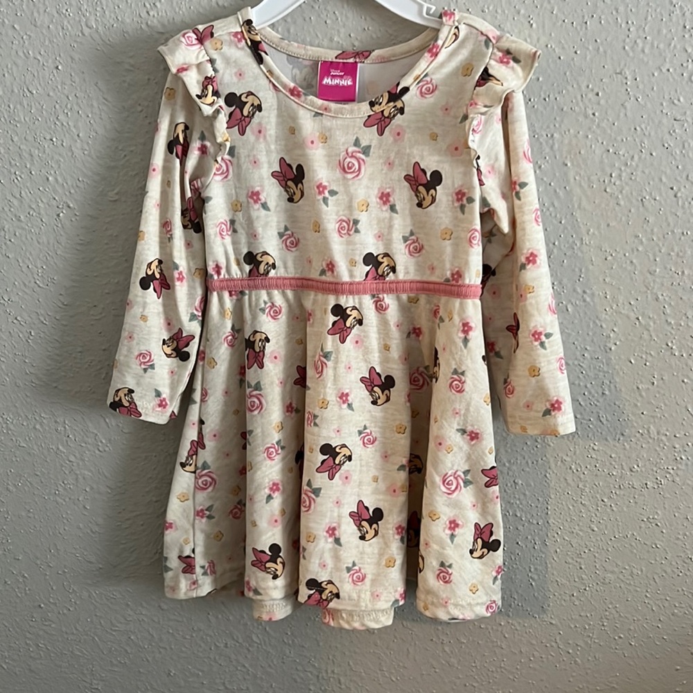 Minnie mouse dress for little girls